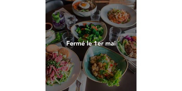 Fermeture exceptionnelle – Fête du Travail